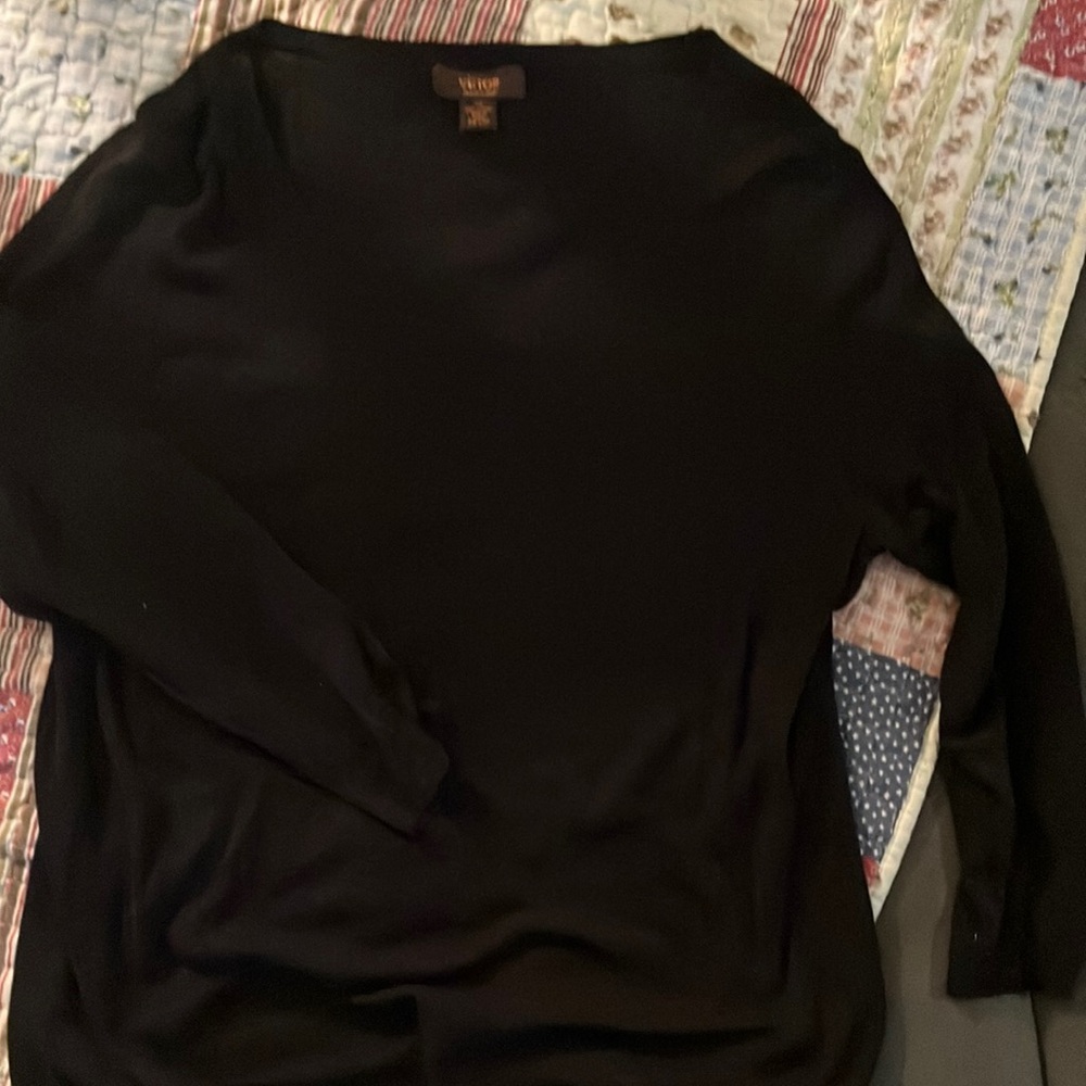 Victor Alfaro Black Cotton Top